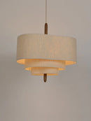 Ljojo Medieval Fabric Chandelier: Creative Pendant Light for Home Decoration, Living Room Lighting