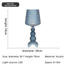 Ljojo Italian Hollow Goblet Acrylic Floor Lamp LED Decor Table for Living Room