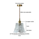 Ljojo Luxury Ceramic LED Pendant Lamp in Antique Brass Iron Finish