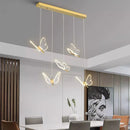 Butterfly LED Wall Lamp Indoor Lighting by Ljojo - Elegant Bedroom Decoration Pendant Light Fixture