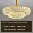 Crystal Pendant Light: Elegant Luxury Villa Chandelier by Ljojo