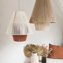 Ljojo Vintage Japanese Pendant Lamp Hemp Rope Chandelier Stylish Lighting Kitchen Living Roomudosundo