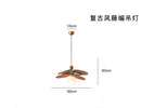 Rattan Glass Ceiling Chandelier Modern Boho Chic Lighting by Ljojo