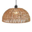 Japanese-Style Hemp Rope Woven Pendant Light | B&B Restaurant Tea Room Inn Bar Rattan Lighting by Ljojo