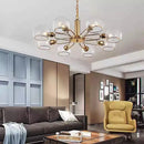 Modern Glass Chandelier for Kitchen Pendant Light Minimalist Creative Bedroom Dining Room Ljojo
