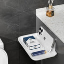 Ljojo™ Wall Mounted Shelf Foldable Storage Rack, Space Saving WiFi Router Holder