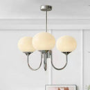 Nordic Minimalist Glass Chandelier for Living Room Interior Decoration by Ljojo