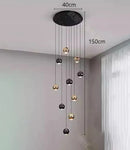 Ljojo LED Pendant Chandeliers for Modern Living and Dining Room Lighting