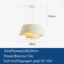 Nordic Retro Fabric Pendant Lamp Romantic Loft Decorative Lighting by Ljojo