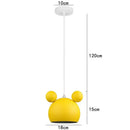 Nordic Chandelier Single Head Macaron Mickey Kids Bedroom Light by Ljojo