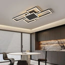 Ljojo LED Chandelier for Living Room Nordic Ceiling Light Modern Square Fixture