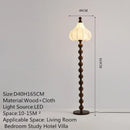 Ljojo Luxury Floor Lamp: Retro Art LED Standing Light for Living Room, Bedroom, Study