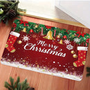 Ljojo Merry Christmas Welcome Door Mat - Soft Non-Slip Floor Mat