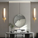Ljojo Marble Decoration Copper Wall Sconce Light - Modern Minimalist Interior Lighting Fixtures