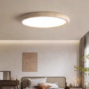 Natural Stone LED Ceiling Light for Living Room - Nordic Yellow Cave Stone Lamp by Ljojo