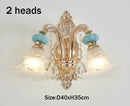Modern Crystal Chandelier Light Bedroom Living Room Nordic Decoration - Ljojo