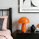 Glass Mushroom Table Lamp Nordic Style - Ljojo Ambiance Nightlight Bedside Ornament