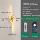 LED Wall Lamp Modern Golden Wall Light Living Room Bedroom Sconce Ljojo Decor