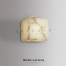 Ljojo Marble Square G9 LED Wall Sconce Light Fixture for Bedroom Aisle Staircase
