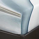 Ljojo Marble Swirl Single Bed Fitted Sheet: Soft, Comfortable Polyester, Machine Washable