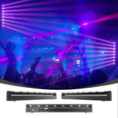 Ljojo™ Beam 8x12W RGBW Moving Head Light for DJ Controller, Disco, Wedding, Party