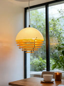 Bauhaus Sunset Orange LED Pendant Lamp for Home Decor by Ljojo