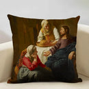 Elegant Ljojo 45x45cm Print Cushion Cover for Home, Hotel, Office Décor
