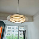 Nordic Minimalist Industrial Chandelier for Dining Room - LED Pendant Light by Ljojo