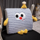 Ljojo Memory Foam Waist Cushion for Office, Car, or Home - Back Support Pillow