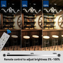 Aluminum Dining Island Pendant Lamp: Modern LED Luminaires by Ljojo