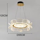 Ljojo LED Chandelier Lighting for Living Room Salon Bedroom Dining Room