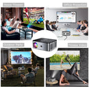 Ljojo™ 4K LED Projector Full HD 1080P Video 8K Home Theater Wifi Portable Proyector