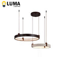Wabi Sabi Yellow Travertine Pendant Light for Livingroom Kitchen Island by Ljojo