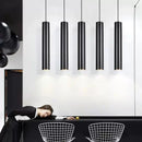 Ljojo Long Tube LED Pendant Chandelier for Home and Kitchen