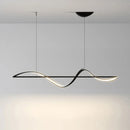 Ljojo 120cm Modern LED Chandelier for Living Dining Kitchen Ceiling Lighting