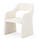 Ljojo Minimalist Modern Armchair Light Luxury Dining Chair