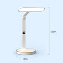Ljojo LED Dimmable Desk Lamp Portable Foldable USB Chargeable Reading Night Light