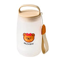 Ljojo Double Wall Water Bottle Cup with Rope Handle for Kids
