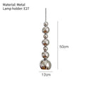 Modern Glass Ball Led Pendant Lights for Dining Room Bedroom Bar Home Decor Hanging Light Ljojo