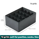 Ljojo™ Socks Underwear Organizer: Washable Drawer Storage Box for Lingerie, Bras, Socks, Leggings