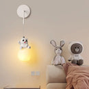 Bear Bedroom Wall Lamp: Ljojo Modern Chandelier for Living Room & Study