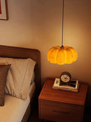 Ljojo Japanese Wabi-sabi Style Pumpkin Led Pendant Lights for Dining Room and Bedroom