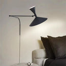 Ljojo Marseille Wall Lamp: Rotatable Industrial Sconce for Living Room & Bedroom