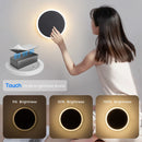 Ljojo LED Wall Lamp: Battery Charging, Touch Switch, 3 Brightness Levels