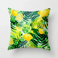 Lemon Pattern Summer Cushion Cover for Sofa Decor by Ljojo