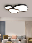 LED Modern Ceiling Lamp Minimalism Bedroom Light Fixture Ljojo Black White Home Decor Lighting.