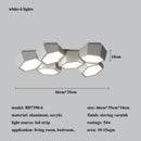 Ljojo Modern Geometry Led Ceiling Lamp Dimmable Chandeliers for Living Room Nordic Home Decor