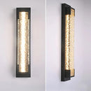 Ljojo Modern Outdoor LED Wall Light for Villa Entrance Garden - SANDYHA Long Strip Lamp