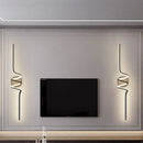 Ljojo LED Wall Light: Modern Bedroom Bedside Hotel Stairs Living Room Decor