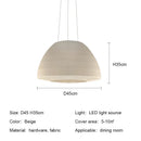 Nordic Art Fabric LED Pendant Lights For Dining Room - Ljojo Chandelier Lighting